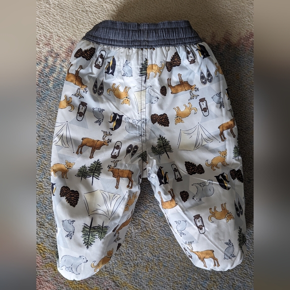 The North Face Infant Reversible Ski/Winter Pants (0-3M) - Picture 2 of 3